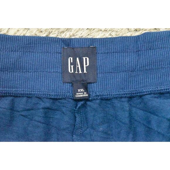 Gap Men's XXL Blue Cotton Sweatpants 21x27 Preowned Soft Jogger - Picture 8 of 9
